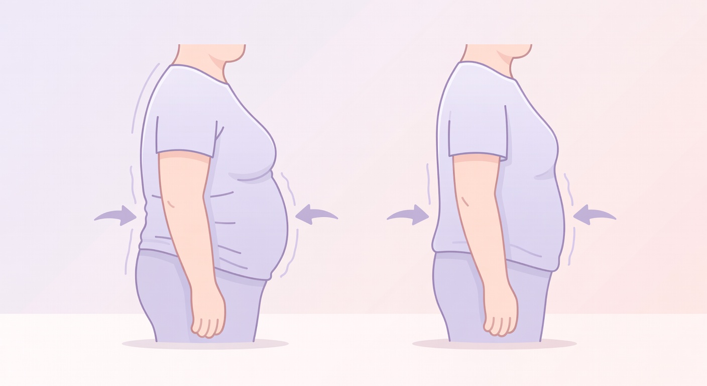 복부 비만·꽉 끼는 옷·구부정한 자세가 역류 유발