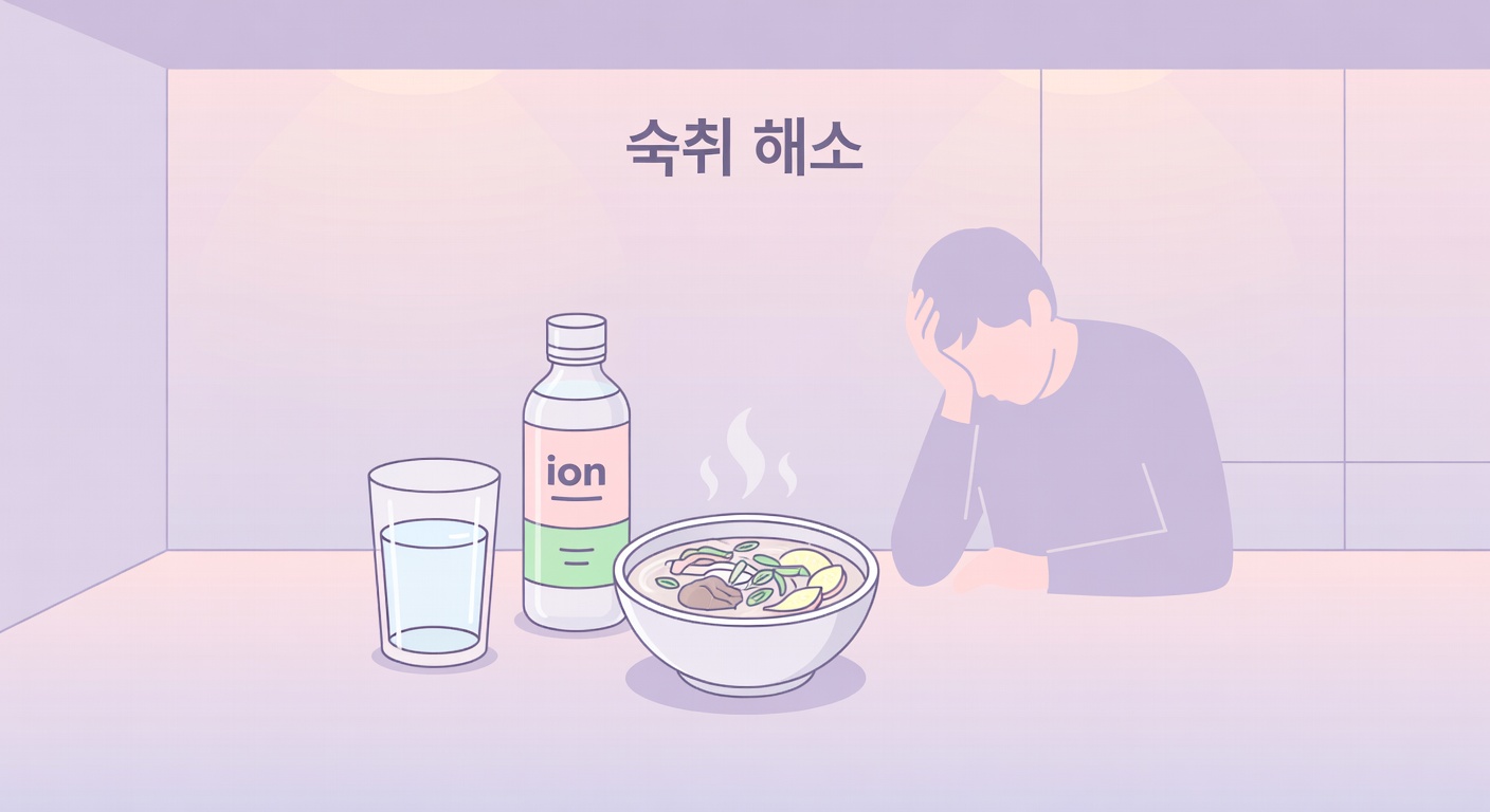 숙취 빨리 깨는 법 — 검증된 해소 방법