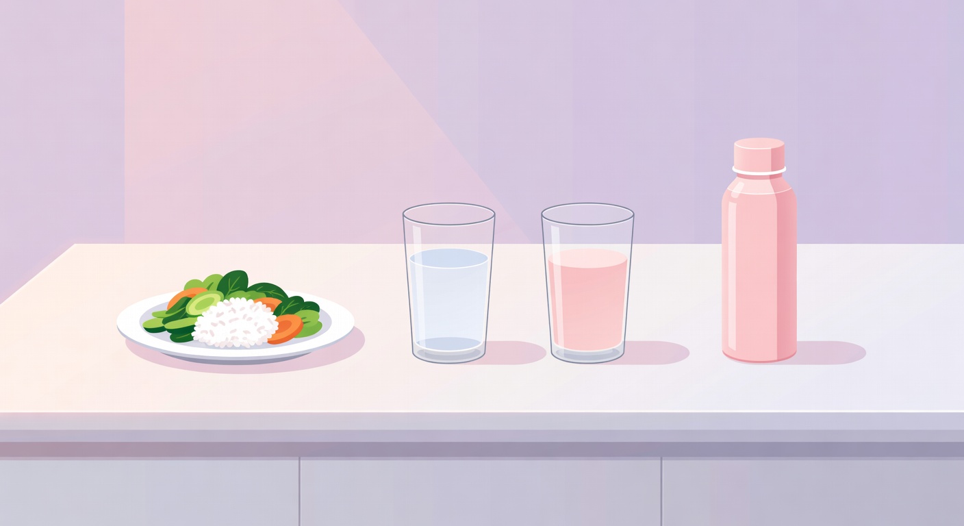 술 마시기 전 음식 먹기 + 물 번갈아 마시기