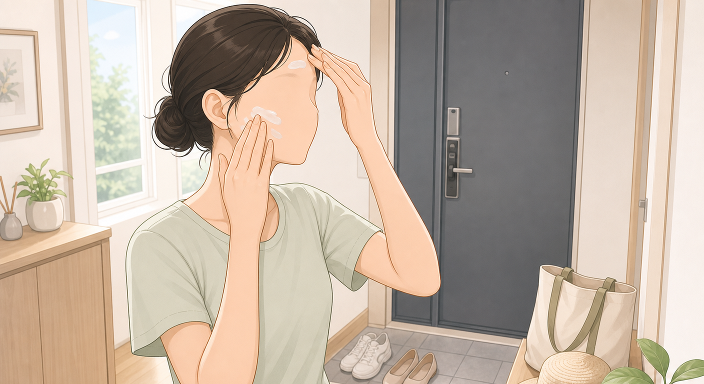외출 15~30분 전에 바르기